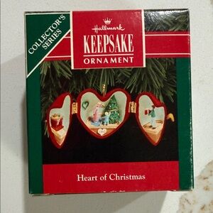 Hallmark Keepsake Ornament - The heart of Christmas 1992